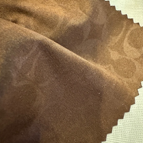 White, signature, Coach, clamshell sunglasses case. - Picture 6 of 7